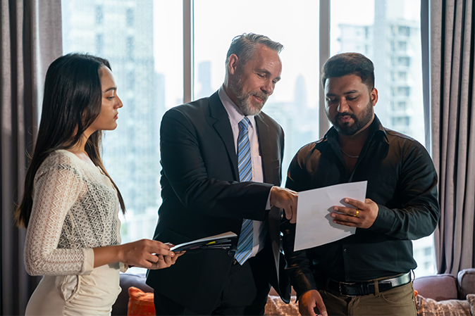 Group of Business people teamwork partnership handshake during success with corporate financial business agreement at office meeting room. Executive manager successful signing business contract deal.