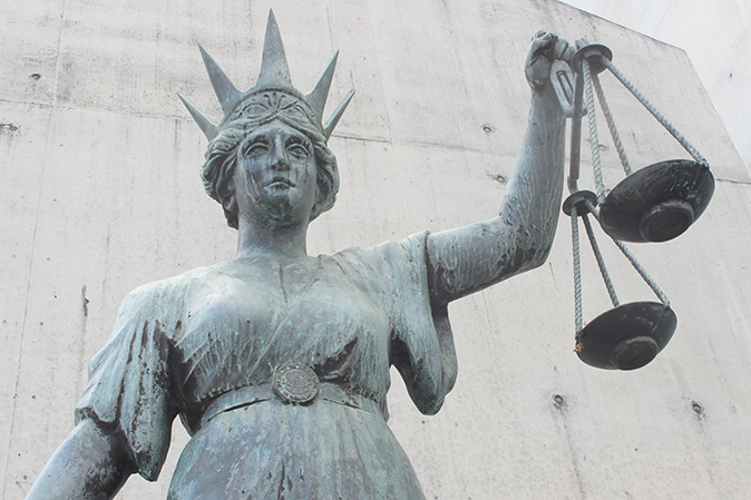 Scales of Justice statue