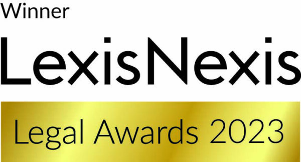 LexisNexis Legal Awards Winner Badge 2023