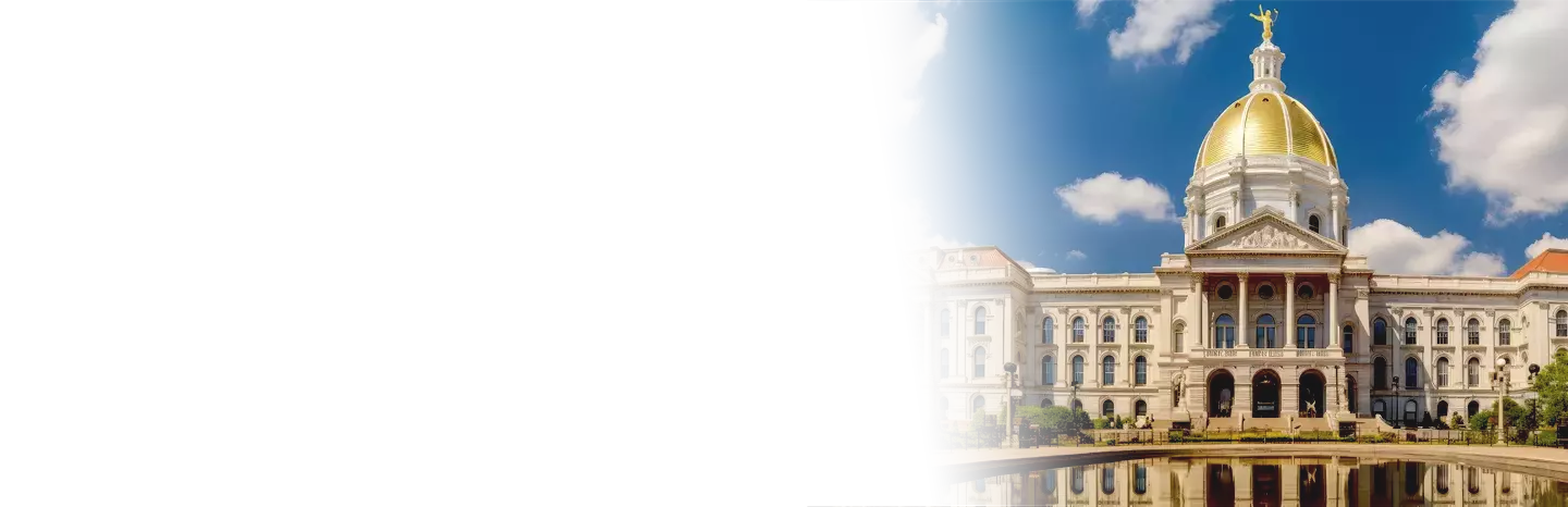 State Capitol building in New Jersey